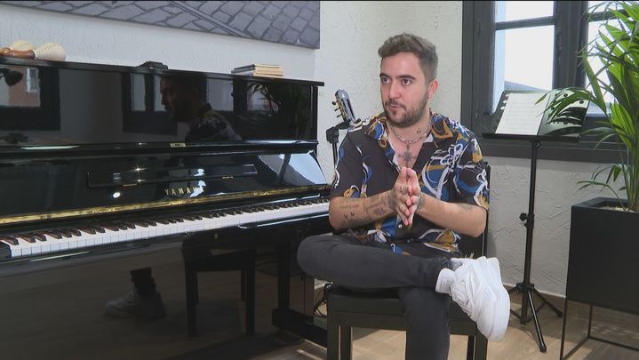 El cantante Beret / TELEMADRID