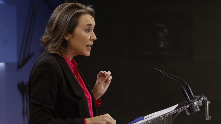 La portavoz parlamentaria del PP, Cuca Gamarra, / EFE