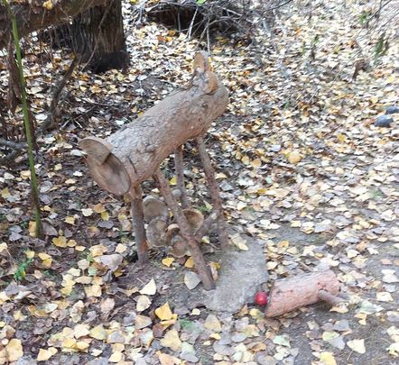 Destrozos en la Senda Mágica de Arroyomolinos / TELEMADRID