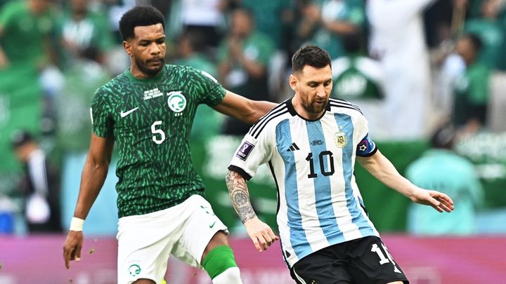 Messi ante Arabia Saudí / EFE