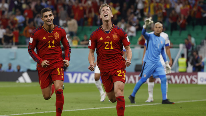 Dani Olmo ante Costa Rica / EFE