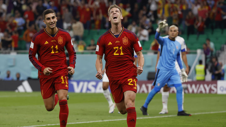 Dani Olmo ante Costa Rica / EFE