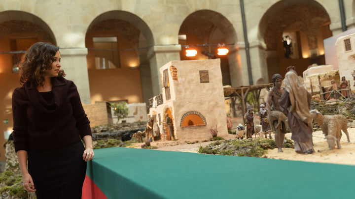 Ayuso inaugura el Belén de la Puerta del Sol / EUROPA PRESS