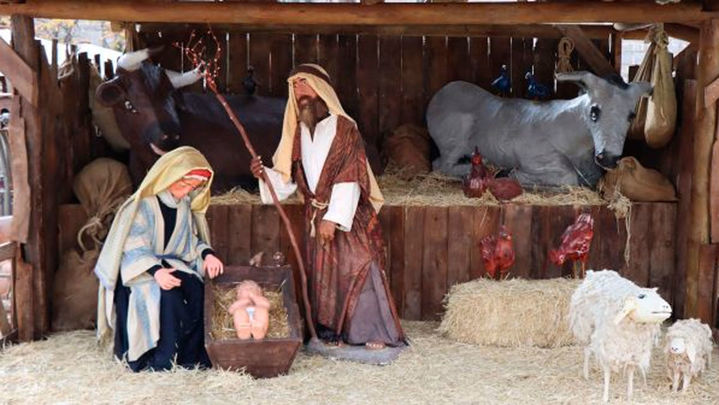 Una escena del Belén Monumental de San Lorenzo de El Escorial / Ayuntamiento de San Lorenzo de El Escorial