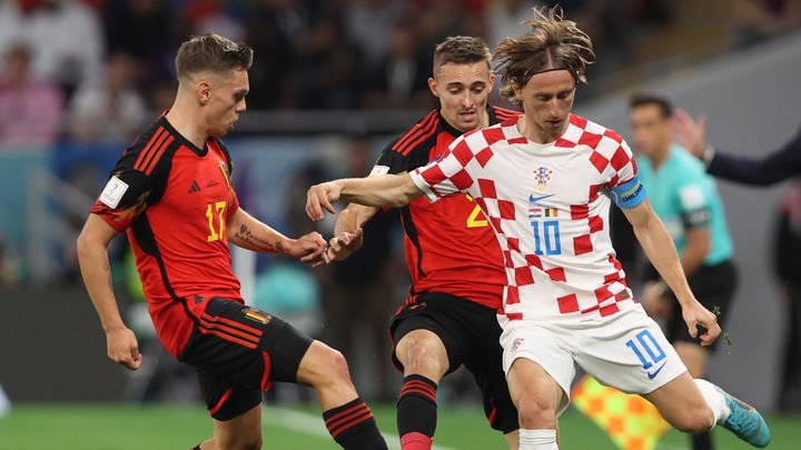 Modric ante Bélgica / EFE