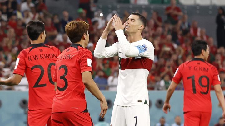 Cristiano Ronaldo ante Corea del Sur / EFE