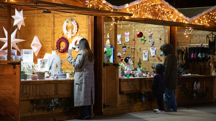 Mercado navideño / Ayto. Tres Cantos