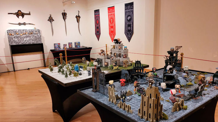 Dioramas de la exposición de Funkos en Alcalá / ARCHIVO