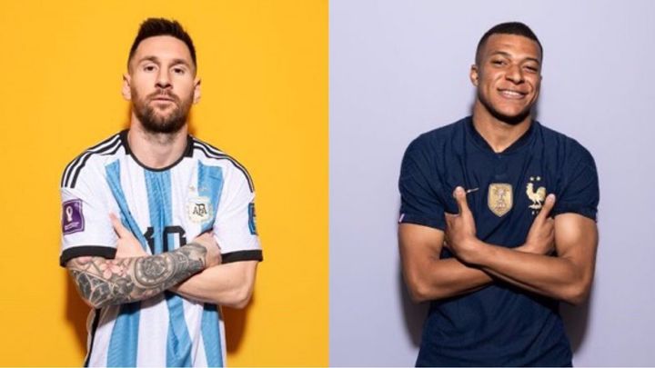 Messi  y Mbappé / TELEMADRID