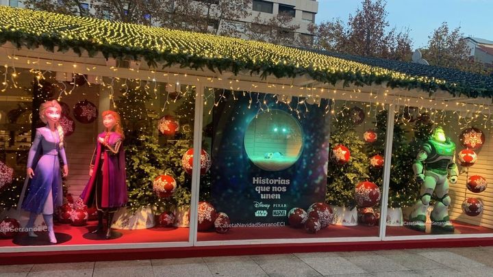 Caseta navideña Corte Inglés de Serrano / El Corte Inglés