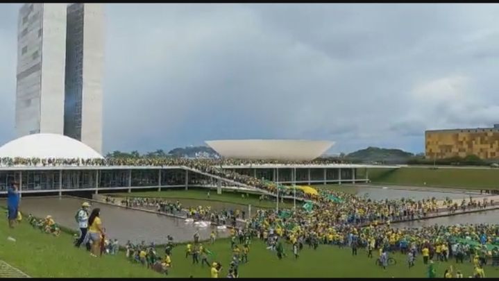 Protesta de seguidores de Bolsonaro contra Lula / TELEMADRID