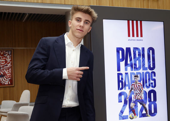 Pablo Barrios / ATLÉTICO DE MADRID