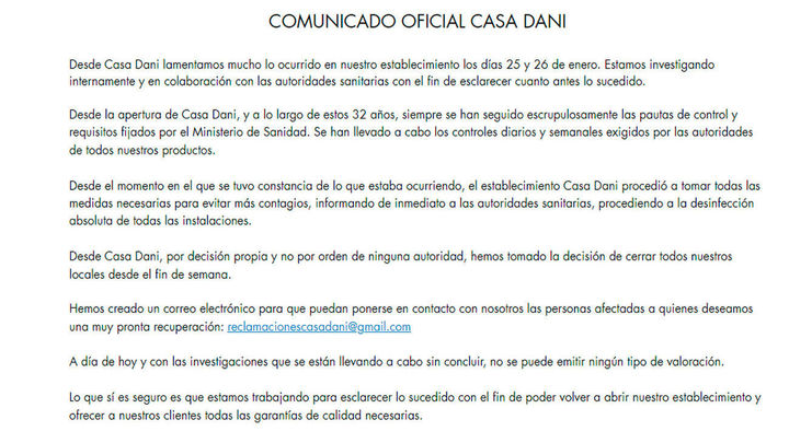 comunicado / Telemadrid
