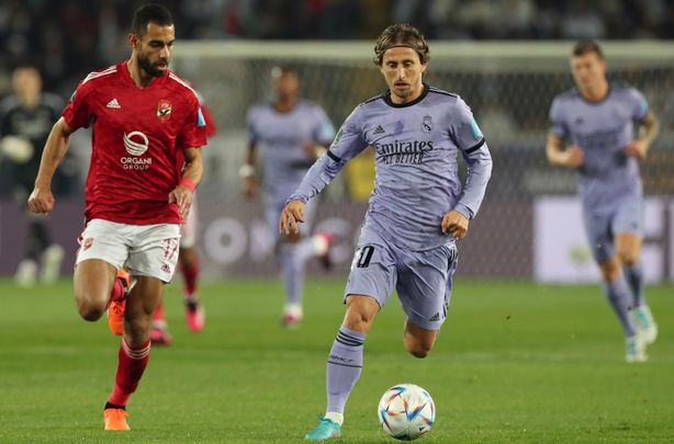 Modric ante el Al Ahly / EFE