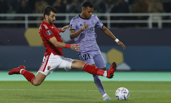 Rodrygo ante el Al Ahly / EFE