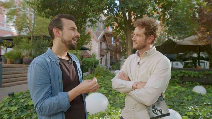 Álvaro Martín y Daniel Diges en 'Enamorados de Madrid' / Redacción