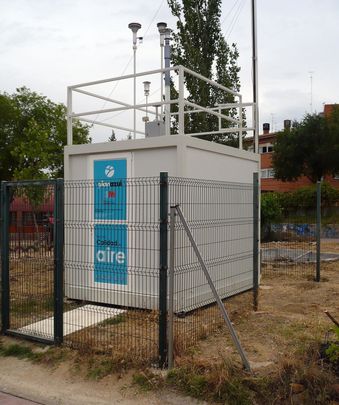 Estación automática de medición de la calidad del aire en Alcorcón / COMUNIDAD DE MADRID