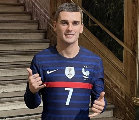 Figura de cera de Griezmann / @Sofya_Griezmann