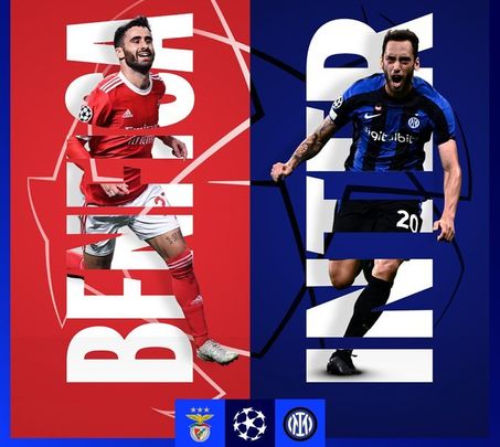 Benfica - Inter de Milán / @ChampionsLeague