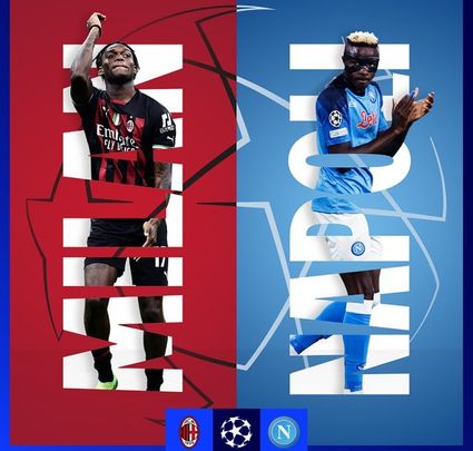 Milan - Nápoles / @ChampionsLeague