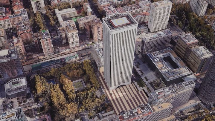 Torre Picasso, en Azca / Telemadrid