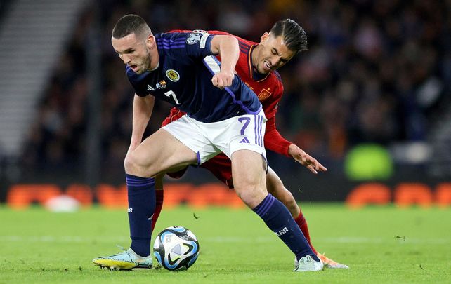 Ceballos ante Escocia / EFE