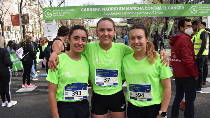 Participantes de la Carrera Madrid en Marcha Contra el Cáncer / TELEMADRID