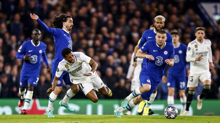 Rodrygo ante el Chelsea / EFE