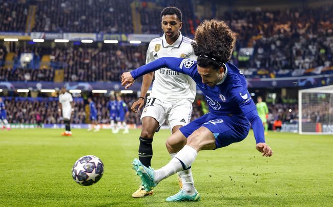 Rodrygo y Cucurella / EFE