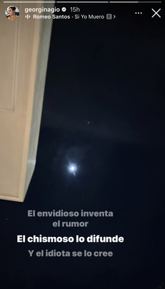 Respuesta de Georgina Rodríguez a los rumores sobre su crisis con Cristiano / INSTAGRAM