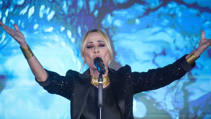 La cantante Marta Sánchez, en los Premios Merca2, en el hotel Rosewood Villa Magna, a 10 de noviembre de 2022, en Madrid (España) / EUROPA PRESS