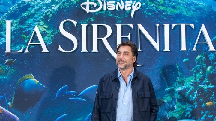 Javier Bardem posa en photocall durante la presentación de 'La Sirenita' en el Hotel Four Seasons, a 18 de mayo de 2023, en Madrid (España) / EUROPA PRESS