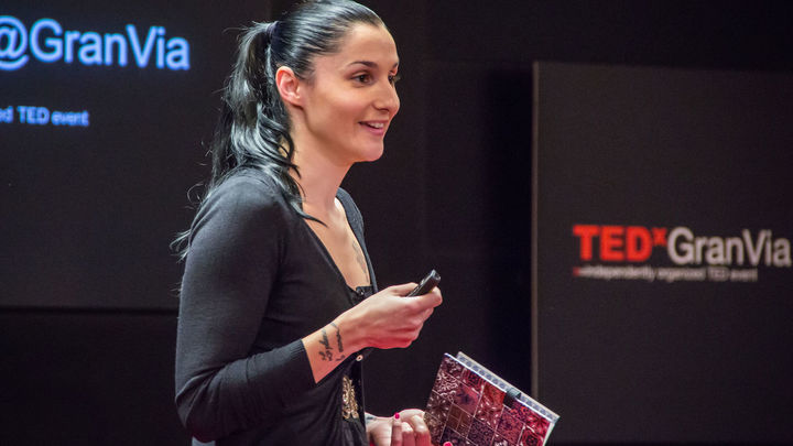 Clara Peñalver en TEDxGranVía / TEDXGRANVÍA
