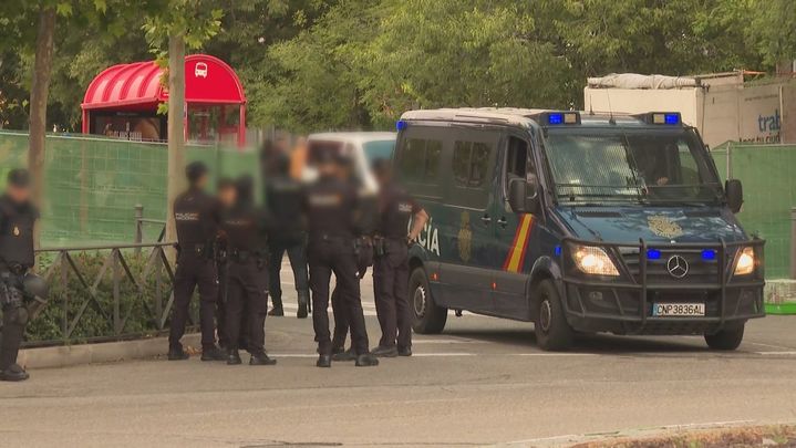 detenidos Alcobendas / TELEMADRID