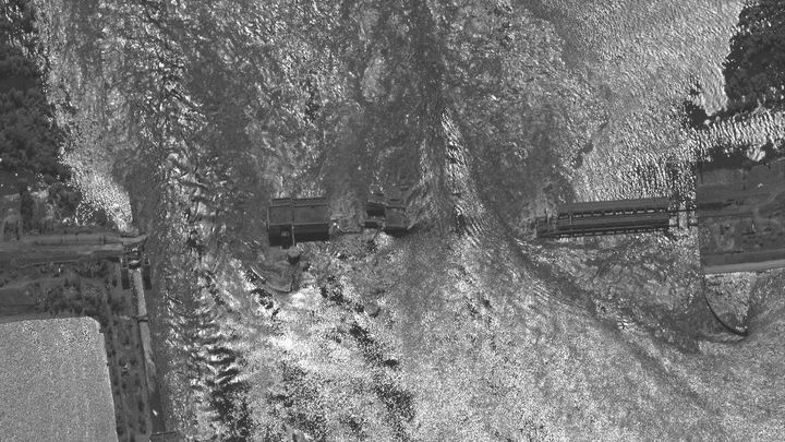 Presa de Kajovka en Ucrania / EFE