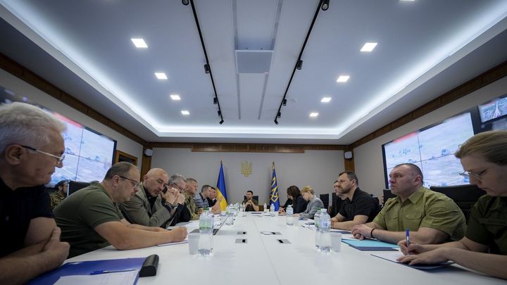 Reunión del  Consejo de Seguridad Nacional de Ucrania / EUROPA PRESS