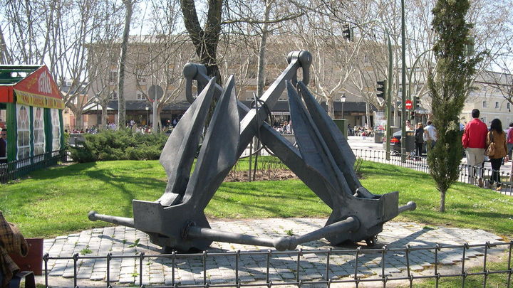 Anclas en el Parque de la Mar Océana, en El Pardo / MADRID.ES