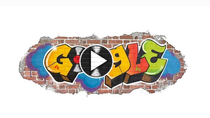 Doodle dedicado al nacimiento del Hip Hop / GOOGLE
