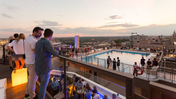 Terraza del Hotel Emperador / Redacción