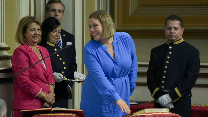 Astrid Pérez. nueva prresidenta del Parlamento de Canarias / EUROPA PRESS