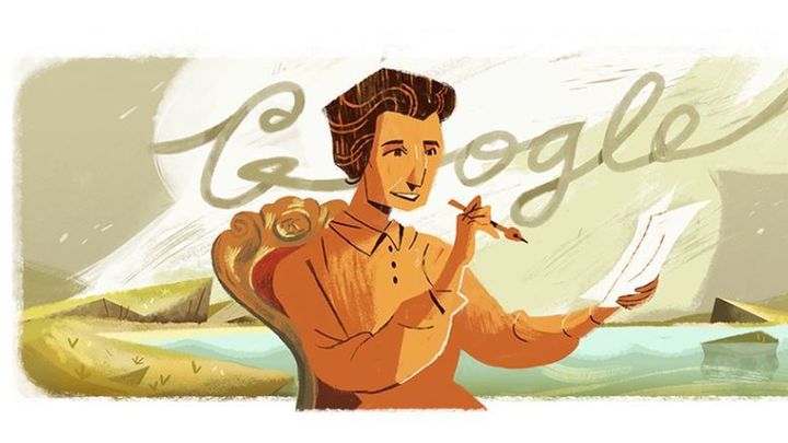 Doodle dedicado a Carmen Conde / GOOGLE