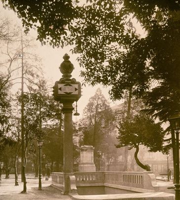 Boca de acceso a la estación de metro de Progreso / MEMORA DE MADRID / METRO DE MADRID