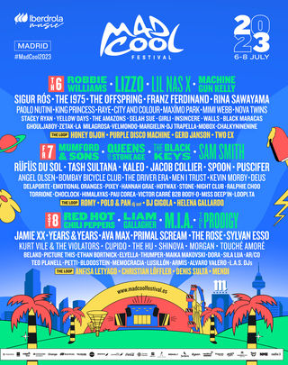 Cartel de MadCool 2023 / MADCOOL