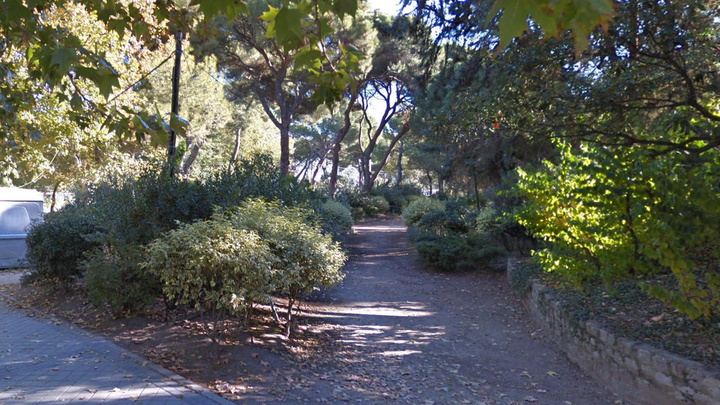 Inicio de la garganta de la Casa de Campo en las inmediaciones del lago / GSV