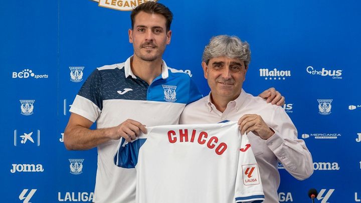 Julián Chicco y Txema Indias / CD LEGANÉS