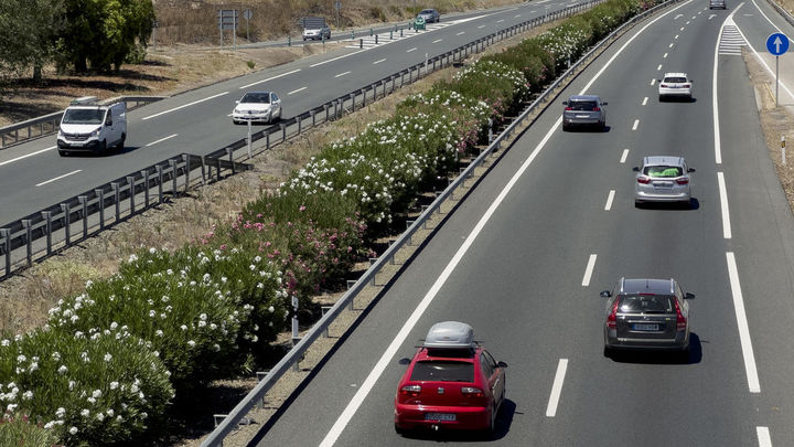 Tráfico en las carreteras españolas / EFE