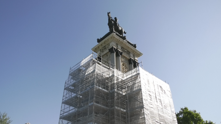 El Ayuntamiento de Madrid restaura el Monumento a Alfonso XII en El Retiro / Madrid Directo