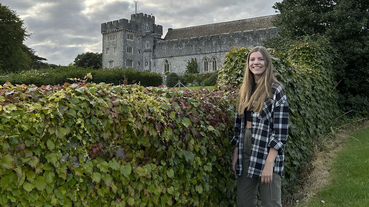 Primeras imágenes de la infanta Sofía en Gales / EFE