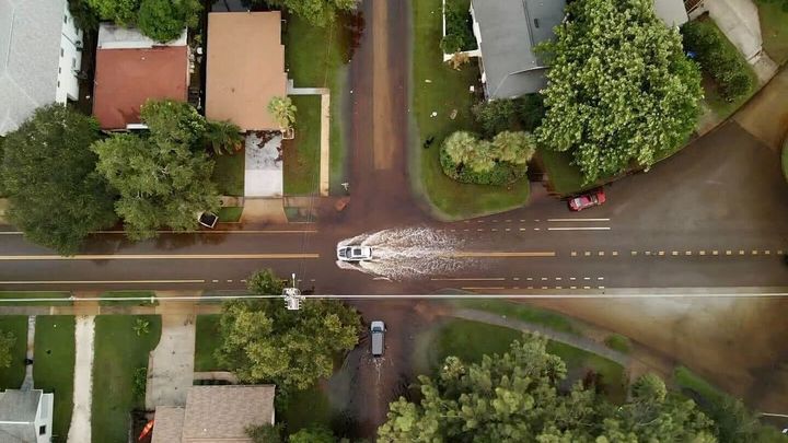 Inundaciones tras el paso del Huracán Idalia por Florida / EUROPA PRESS
