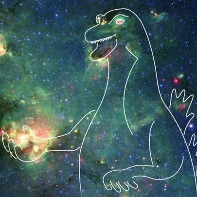 Nebulos Godzilla / NASA